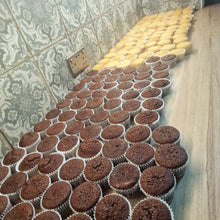 Load image into Gallery viewer, Assorted corporate cupcakes with custom designs, perfect for celebrating business milestones, office events, or colleague birthdays, delivered to your venue.