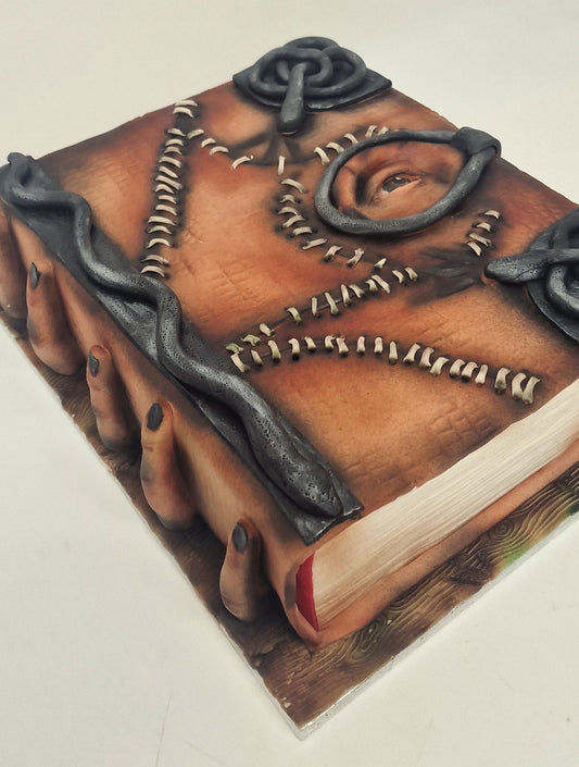Halloween Hocus Pocus book cake