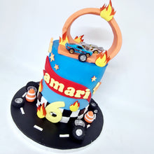 Load image into Gallery viewer, Hot Wheels Cake