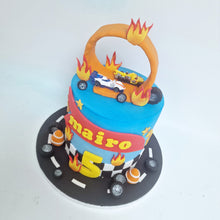 Load image into Gallery viewer, Hot Wheels Cake