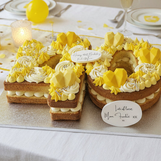 number birthday cake made in Basildon Essex