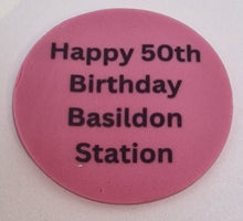 Load image into Gallery viewer, Assorted corporate cupcakes with custom designs, perfect for celebrating business milestones, office events, or colleague birthdays, delivered to your venue.