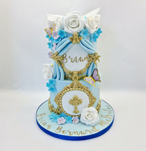 Load image into Gallery viewer, Christening cake