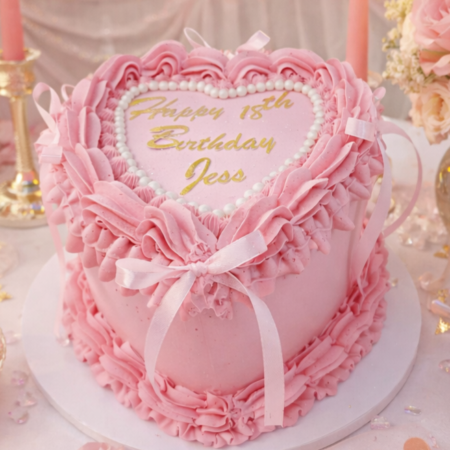 Heart Cakes