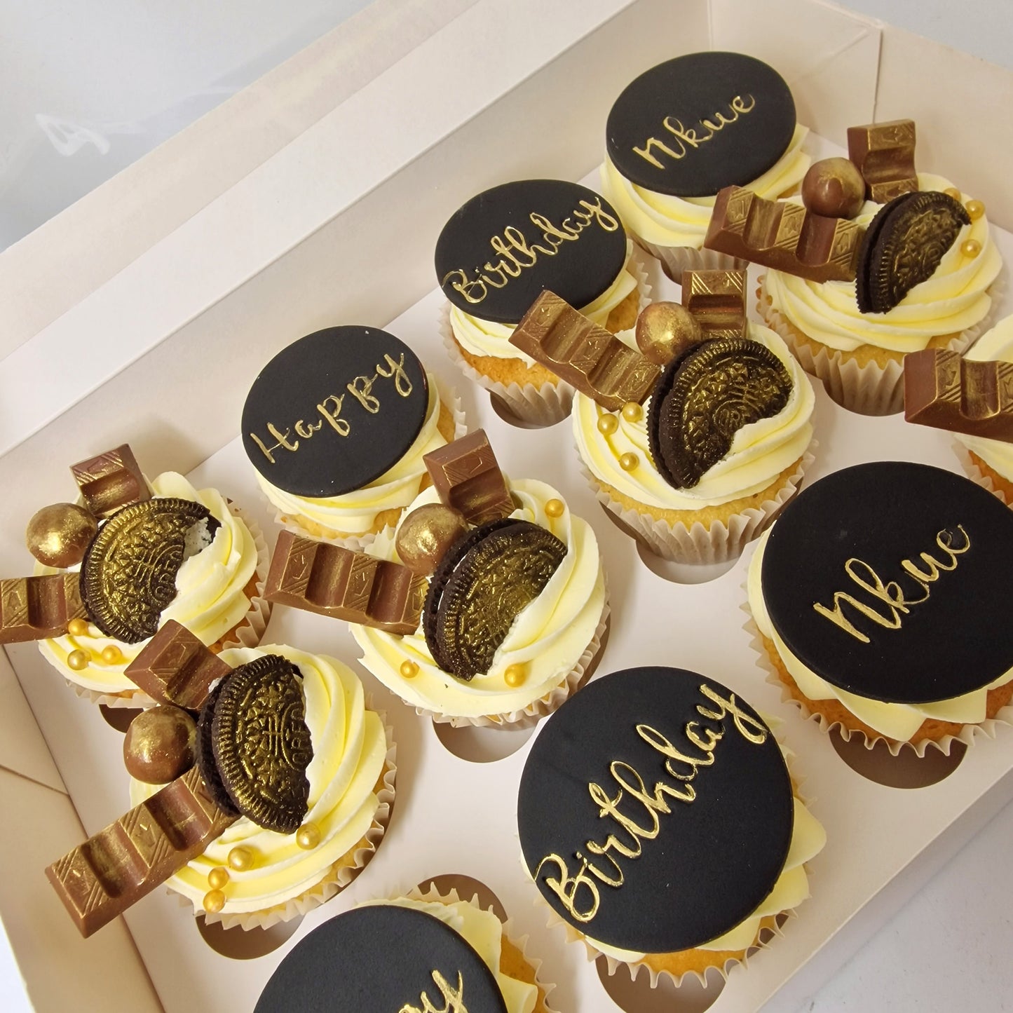 Birthday cupcakes