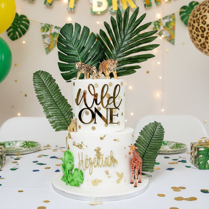 “Wild One” first birthday cake made in Basildon Essex for kids celebration