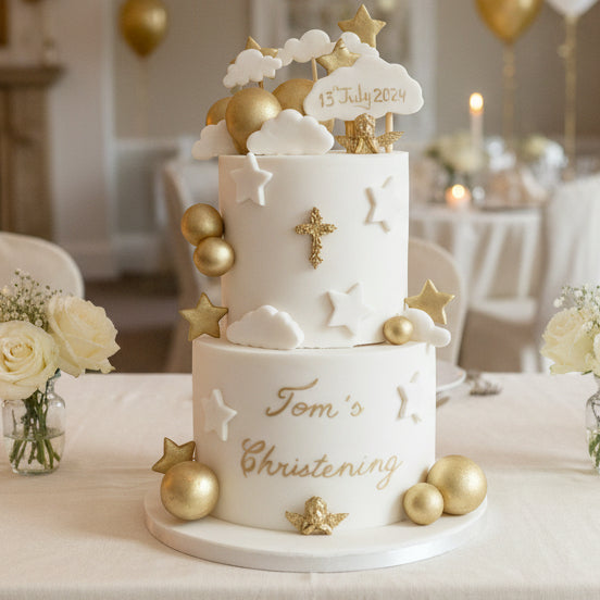 christening cake made in Basildon Essex
