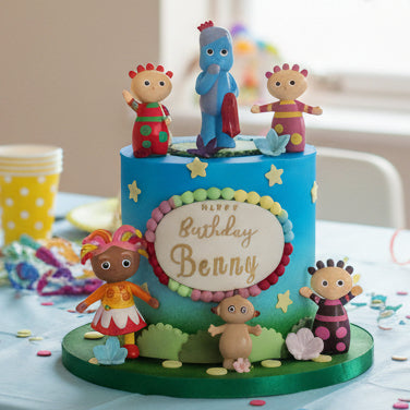 In the Night Garden themed birthday cake made in Basildon Essex for kids celebration