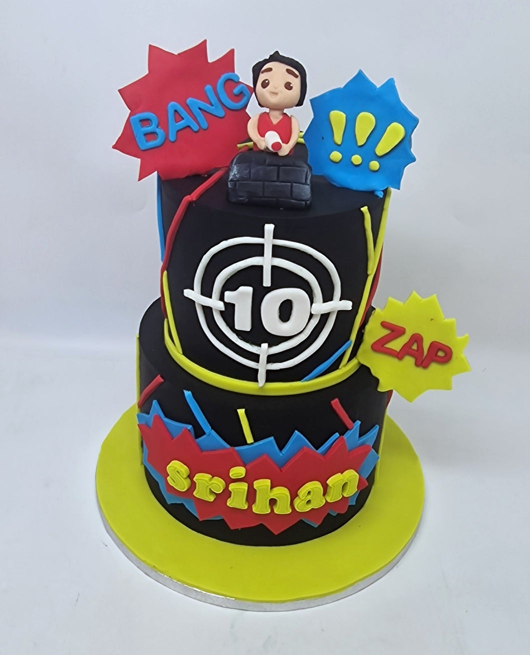 Laser Tag Cake