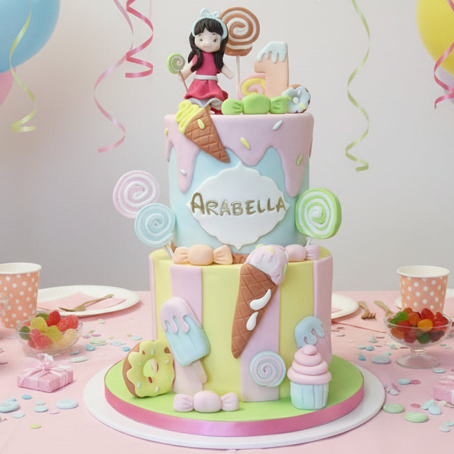 Sweet Land birthday cake made in Basildon Essex