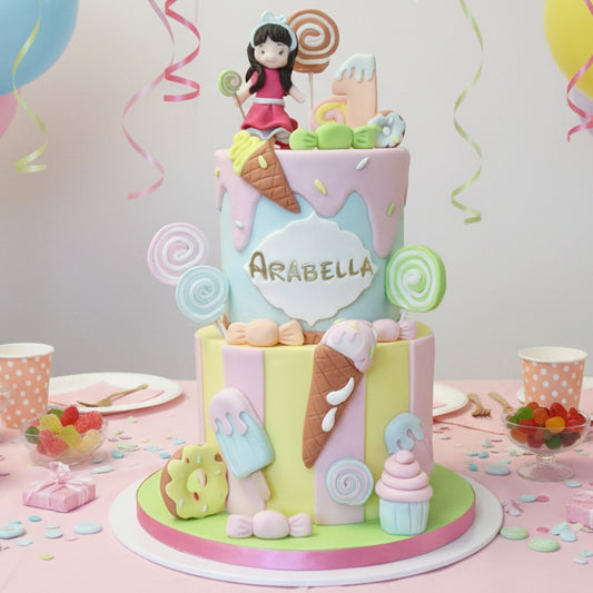 Sweet Land birthday cake made in Basildon Essex