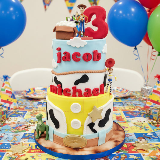 Toy Story birthday cake made in Basildon Essex