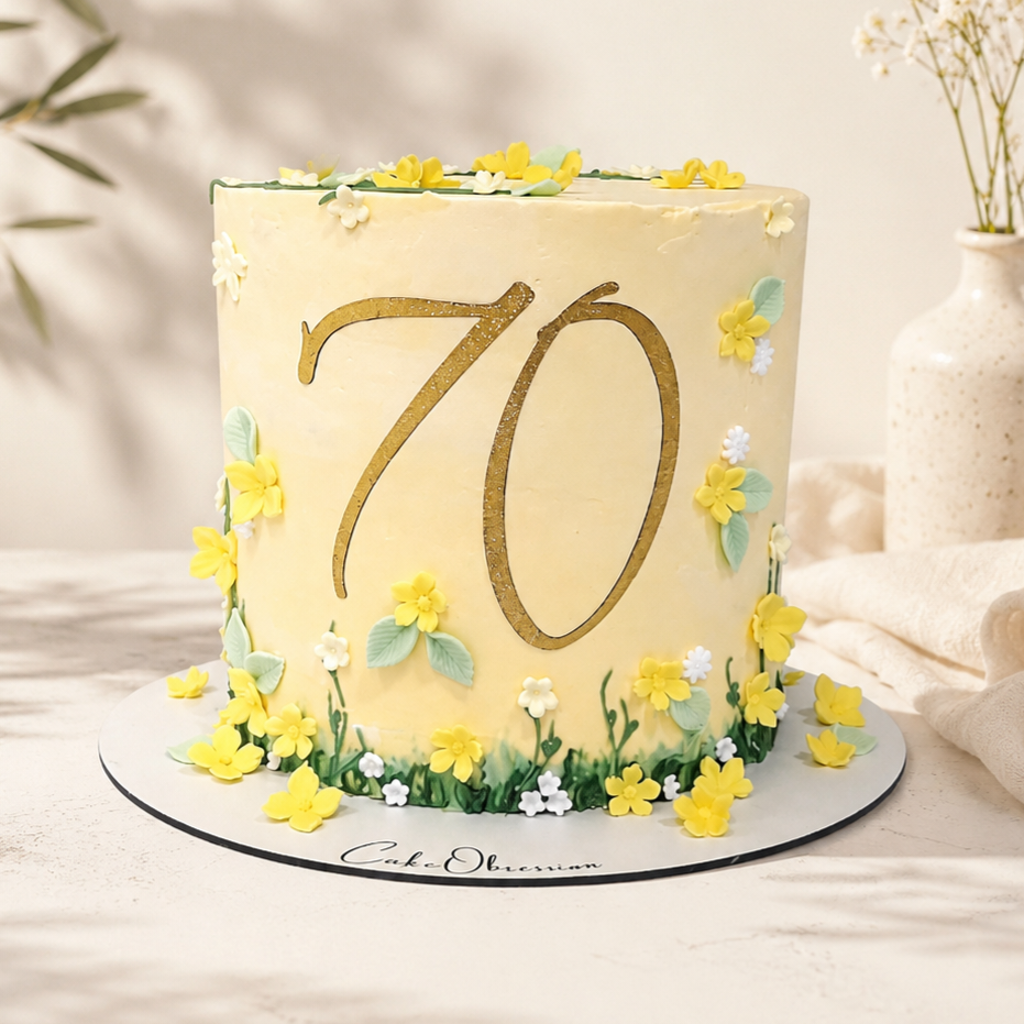 Personalised floral birthday cake with age topper delivered in Basildon Essex by CakeObsession.
This version has much stronger long-term ranking potential because it targets Birthday Cake Basildon, Birthday Cakes Essex, Personalised Birthday Cake, and Birthday Cake Near Me rather than limiting the page to one specific age.