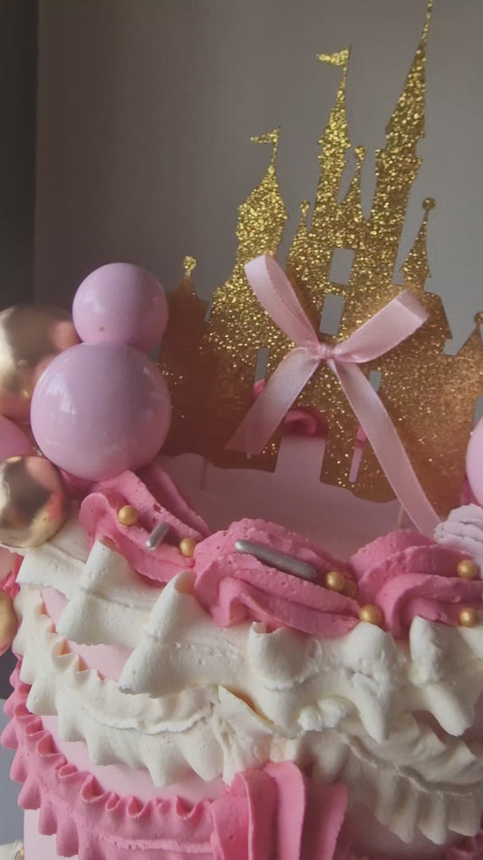Princess Castle Birthday Cake