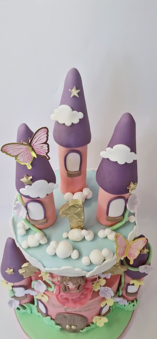 Princess Castle Cake