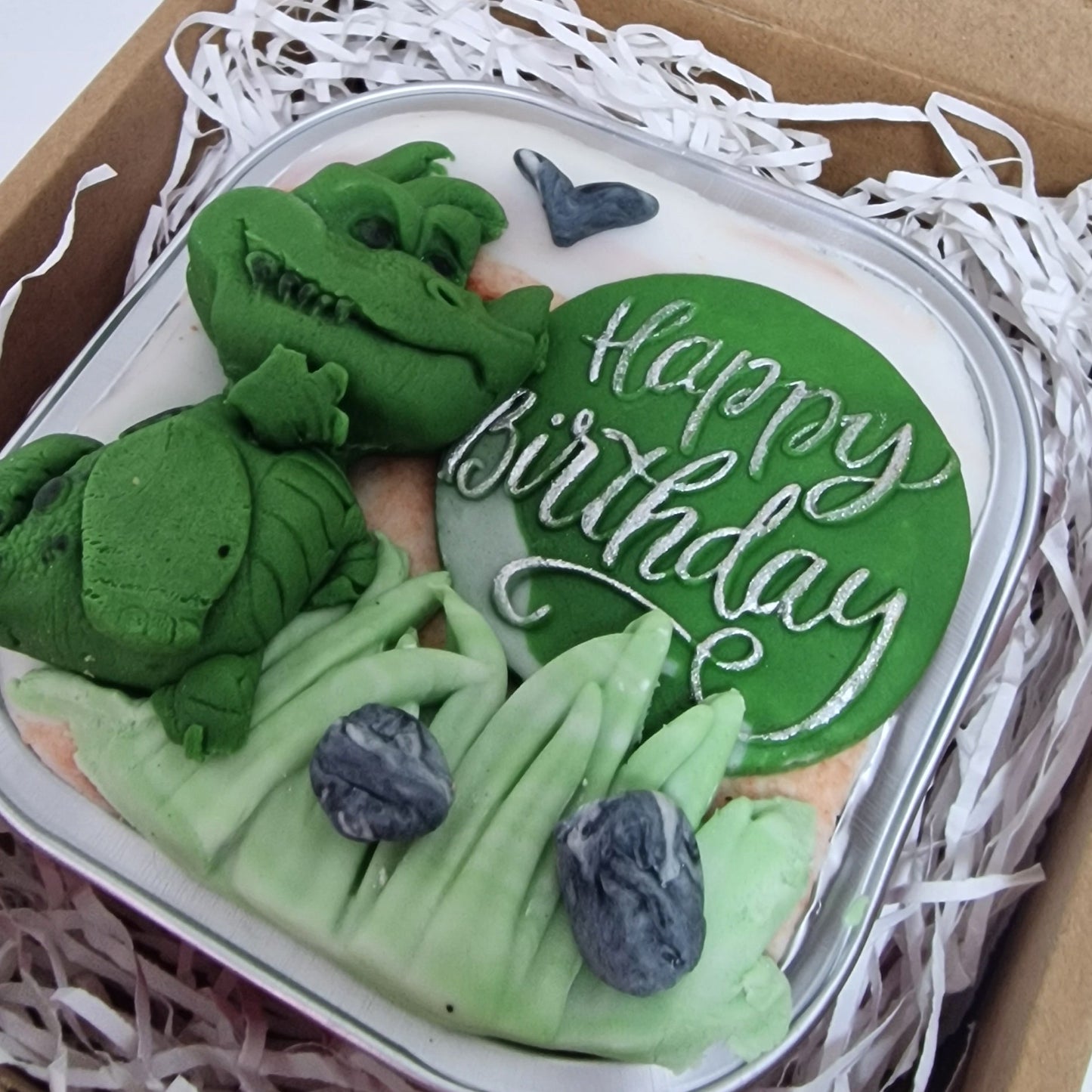 Dinosaur Happy Birthday Mini Cake