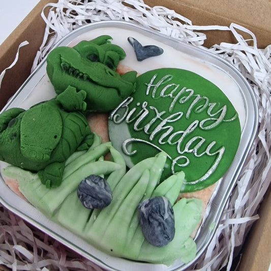 Dinosaur Happy Birthday Mini Cake