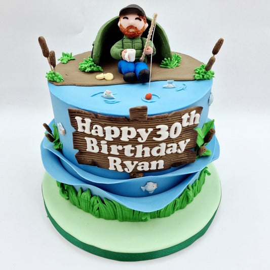 Gone Fishing Cake