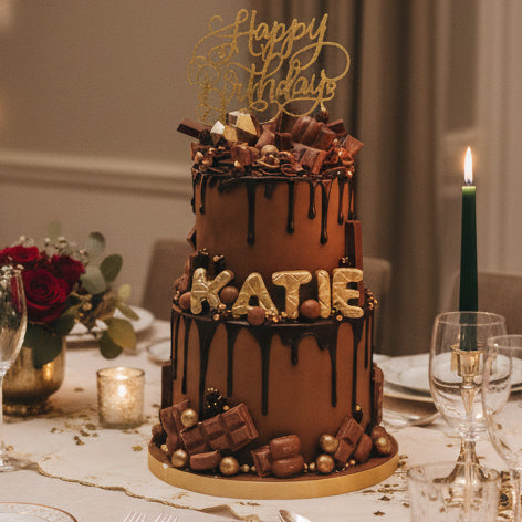 chocolate overload cake made in Basildon Essex