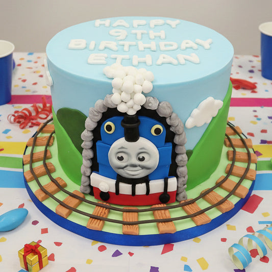 Thomas the Tank Engine birthday cake made in Basildon Essex